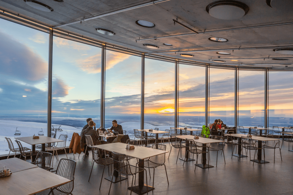 Plateau is a restaurant complex with a panoramic view on the top of Mount Aikuayvenchorr.